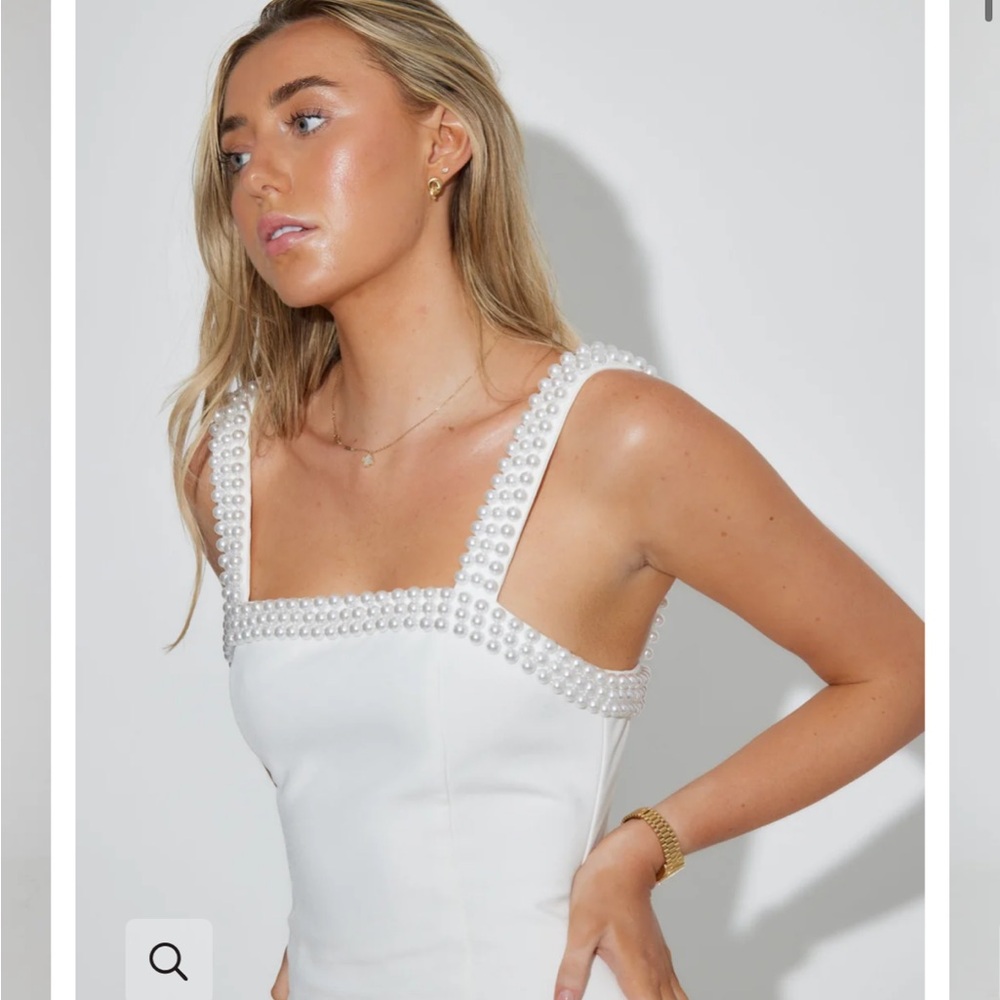 Odd Muse Midi Pearl Dress